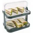 Vitrine de buffet DOPPELDECKER, noir - APS photo du produit