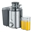 Severin Extracteur de jus ES 3566 400 W acier inoxydable, noir photo du produit