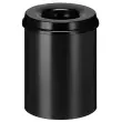 Corbeille anti-feu 15L-noir photo du produit