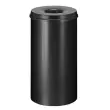Corbeille anti-feu 50L-noir photo du produit