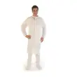 Veste visiteur non-tiss&eacute; BLANC photo du produit