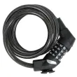 Câble antivol pour vélo - longueur 1200 mm - Noir - Fischer photo du produit