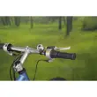 Sonnette de guidon pour vélo - Noir/argent - Fischer photo du produit
