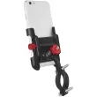LogiLink Support de smartphone pour vélo, droit, noir/rouge photo du produit