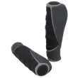 FISCHER Poignées de guidon pour vélo 'Trio', gris/noir photo du produit