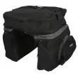 FISCHER Sacoche pour porte-bages de vélo, 3 sacs, noir photo du produit