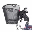 FISCHER Panier sur guidon pour vélo électrique, noir photo du produit