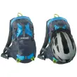FISCHER Sac &agrave; dos avec filet pour casque, bleu/gris photo du produit