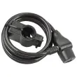 Câble antivol pour vélo - longueur 1800 mm - Noir - Fischer photo du produit