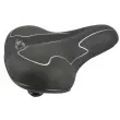 Selle pour vélo de randonnée Elastomer - Noir/blanc - Fischer photo du produit