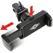WEDO Support de smartphone pour voiture 'Clip-it plus', noir photo du produit