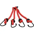 FISCHER Tendeur élastique de vélo à 4 bras, rouge photo du produit