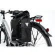 FISCHER Sacoche de vélo type coursier, noir photo du produit