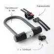 FISCHER Antivol en U avec support, longueur: 190 mm photo du produit