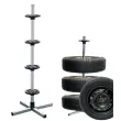 IWH Porte-jantes/pneus de voiture, pour 4 pneus de 225 mm photo du produit