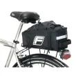 Sac pour porte-bagage de vélo 2 en 1 - Noir - Fischer photo du produit