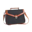 Sacoche fermoir metal - cuir S1829 - 30x27x05 cm - Quo vadis photo du produit