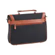 Sacoche fermoir metal - cuir S1829 - 30x27x05 cm - Quo vadis photo du produit