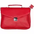 Sacoche fermoir metal - Cuir Goya - 30x27x05 cm - Quo vadis photo du produit