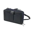 Sac mini tout en un - Cuir Satiny - 20x12,5x5 cm - Quo vadis photo du produit