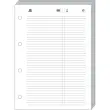 Feuilles téléphone T21 Blanc recharge - 15x21 cm - Non lignées - Quo vadis photo du produit