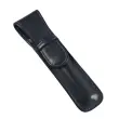 Etui 1 stylo - Rabat cuir Satiny - 16,5x5x1 cm - Quo Vadis photo du produit