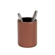 Pot à crayons - Cuir Satiny - 10x7 cm - Quo vadis photo du produit