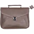 Sacoche fermoir metal - Cuir Goya - 30x27x05 cm - Quo vadis photo du produit