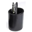 Pot &agrave; crayons - Cuir Satiny - 10x7 cm - Quo vadis photo du produit