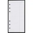 Feuilles adresse 1017 Recharge Tranche dor&eacute;e - 10x17 cm - Lign&eacute;es - Quo vadis photo du produit