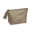 Trousse pompon - Cuir Julo - 18x15 cm - Quo vadis photo du produit