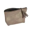 Trousse pompon - Cuir Julo - 18x15 cm - Quo vadis photo du produit