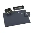 Kit de bureau cuir Satiny - 46x31x3,5 cm - Quo vadis photo du produit