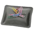 Coussin à trombones - Cuir Satiny - 10x10x2,5 cm - Quo vadis photo du produit
