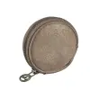 Porte-monnaie rond - Cuir Julo - 9x9x4 cm - Quo vadis photo du produit
