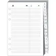 Répertoire Tel T21 Blanc Recharge - 15x21 cm - Lignées - Quo Vadis photo du produit
