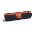 Trousse ronde - cuir S1829 - 22x6 cm - Quo vadis photo du produit