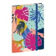 Carnet A5 192 pages Jungle spirit - 15x21 cm - avec élastique - Quo vadis photo du produit