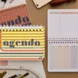 Agenda 17 S perp&eacute;tuel FR Eterny - 12x17 cm - Perp&eacute;tuel - Quo vadis photo du produit