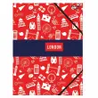 Chemise 3 rabats elastique Cities - 24x32 cm - Quo vadis photo du produit