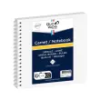 Carnet souple spirale carre - 128 pages recharge - 16x16 cm - Quo Vadis photo du produit