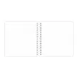 Carnet souple spirale carre - 128 pages recharge - 16x16 cm - Quo Vadis photo du produit