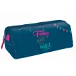 Trousse triangulaire Words - 23x8x8 cm - Quo vadis photo du produit