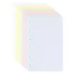 Feuilles réglées Multicol 0813 rech s/f recharge tranche dorée - 8,5x13 cm - Lignées - Quo vadis photo du produit