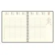 Agenda bi-matière effet python semaine sur 2 pages grille verticale 7h-21h 7 jours complets édition multilingue - Exacompta photo du produit