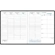 Semaine sur 2 pages grille verticale horaires 7h-21h édition française - Exacompta photo du produit