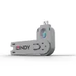 Clé pour bloqueur de port USB A bleu - Lindy photo du produit