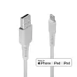 Câble USB type A vers Lightning blanc 0,5 m - Lindy photo du produit