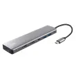 Hub USB type C 25661 aluminium - Trust photo du produit