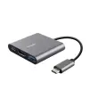 Adaptateur USB-C Dalyx USB 3.2 Gen 1 aluminium et noir - Trust photo du produit